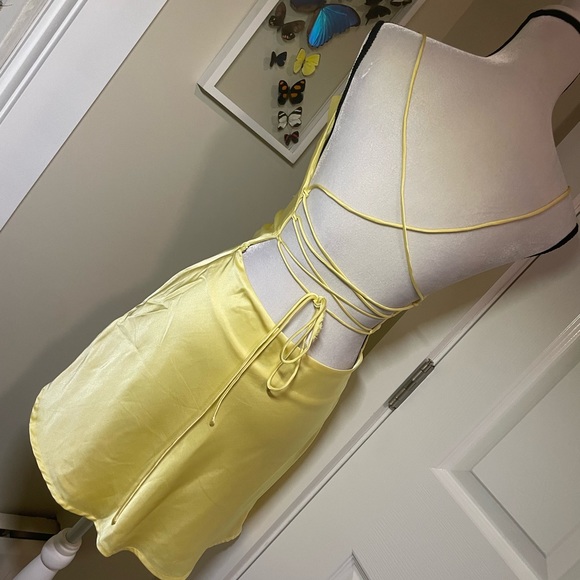 I Can Be Your Sunshine Yellow Mini Dress - Picture 6 of 13